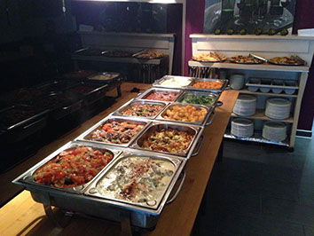 Professionelles Buffet für Events und Feiern